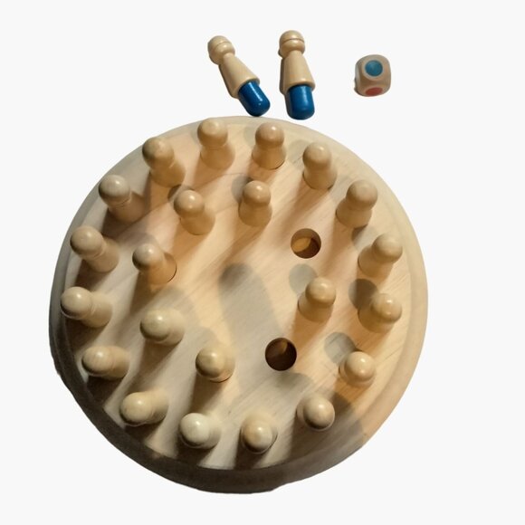 Memory Chess Wood Color Matching Game Set Wooden Board Game Match Stick - Picture 2 of 7